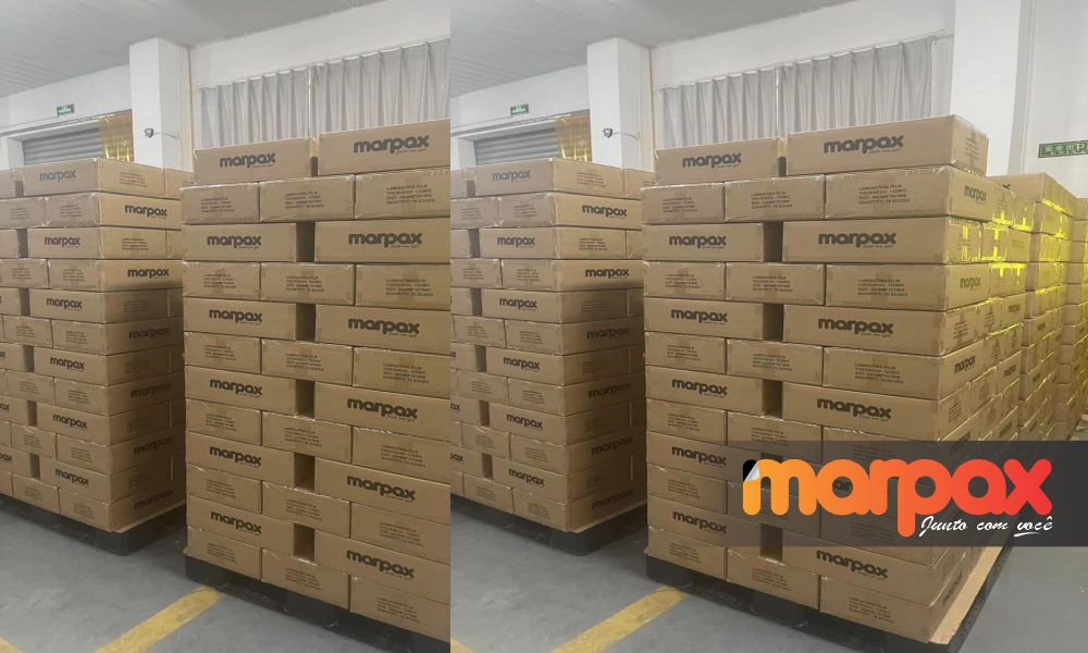 Expedição de pedidos da Marpax