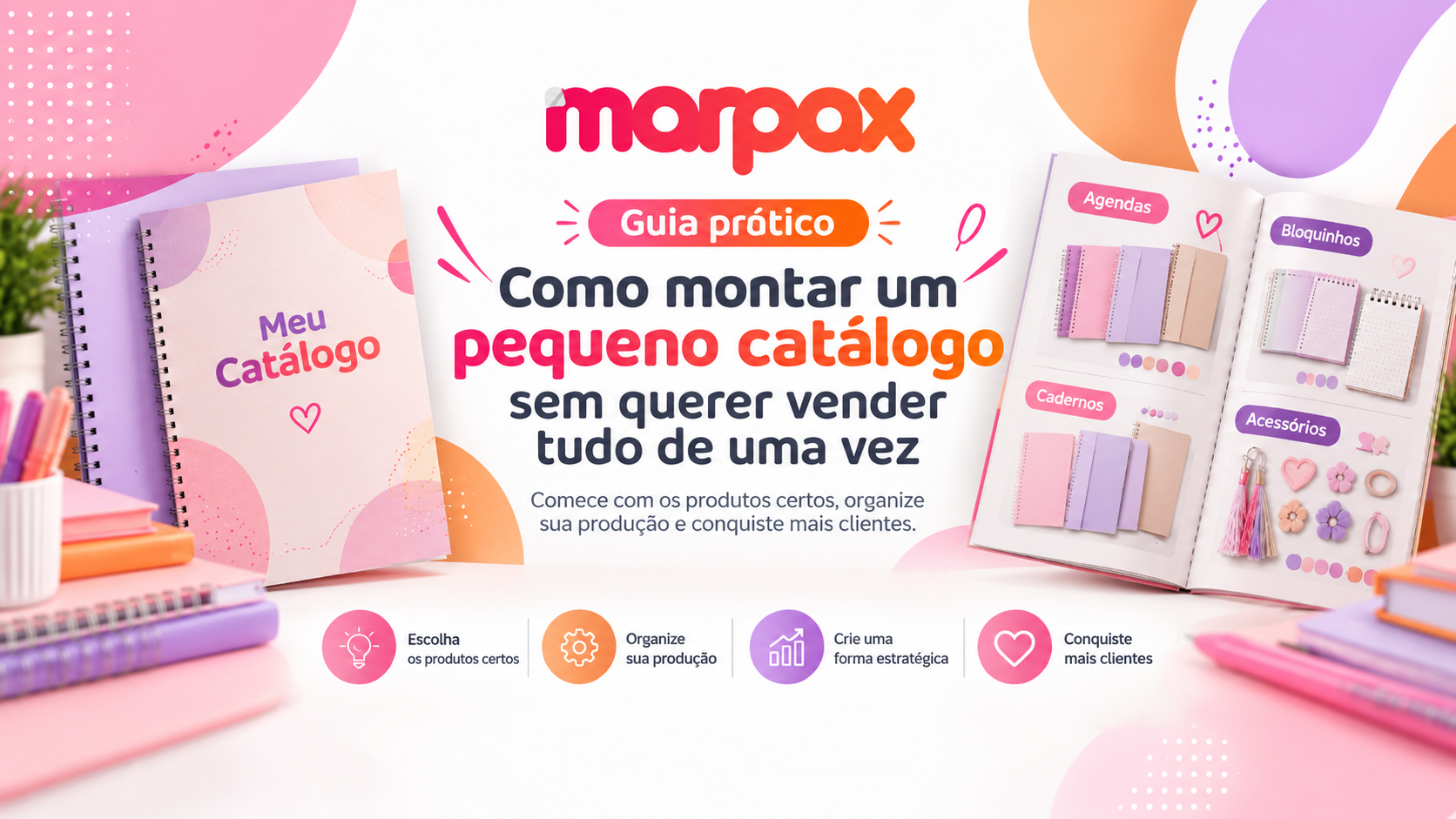 Como montar um pequeno catálogo sem querer vender tudo de uma vez