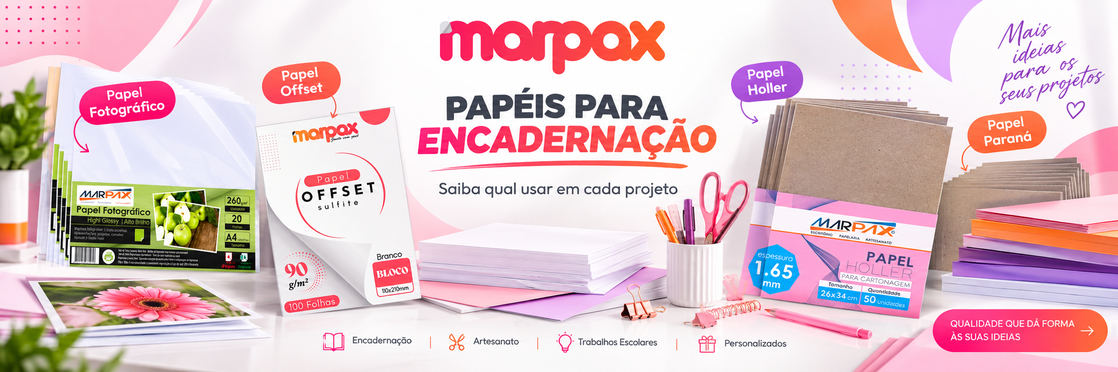 Qual papel usar na encadernação? Guia para escolher o papel certo para cada projeto