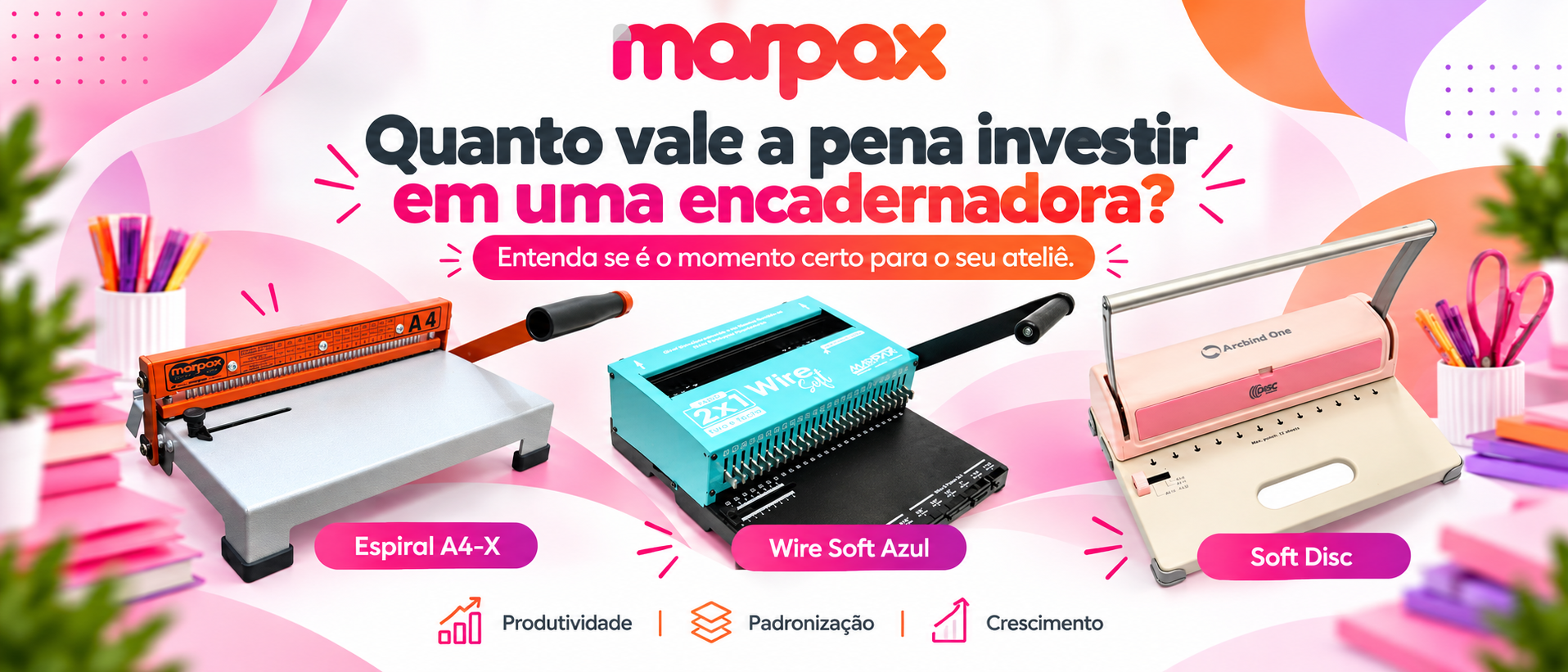 Quando vale a pena investir em uma encadernadora?